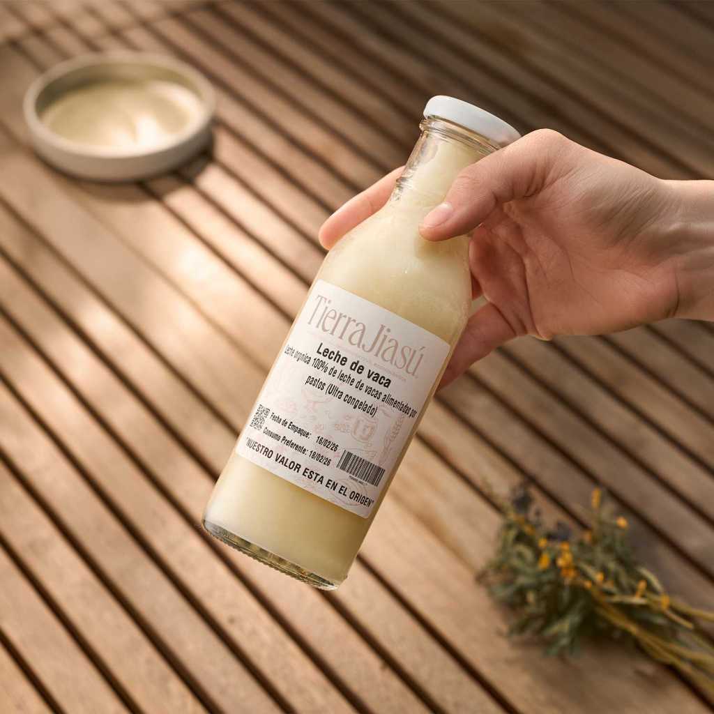 Leche de vaca Grass Fed