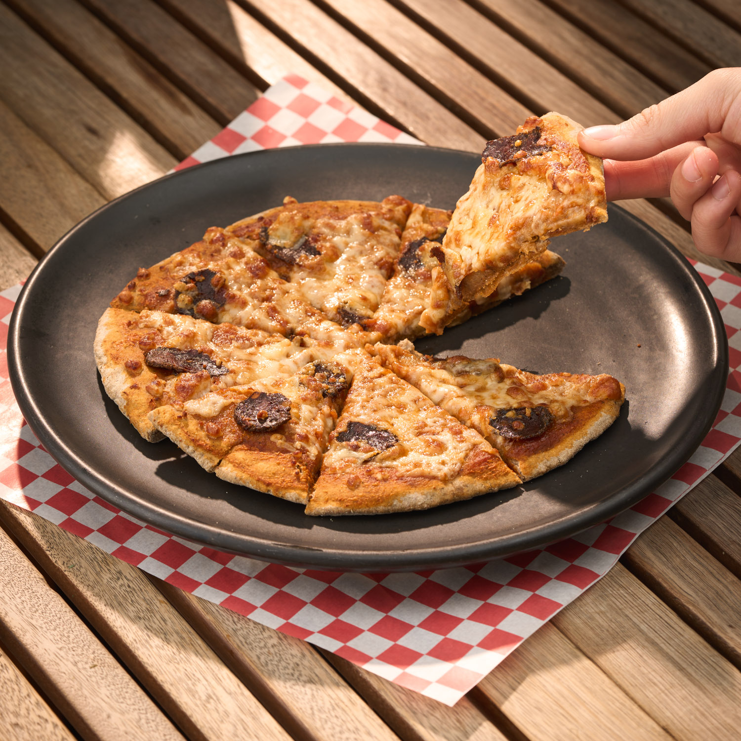Pizza de Fuet: imagen 1